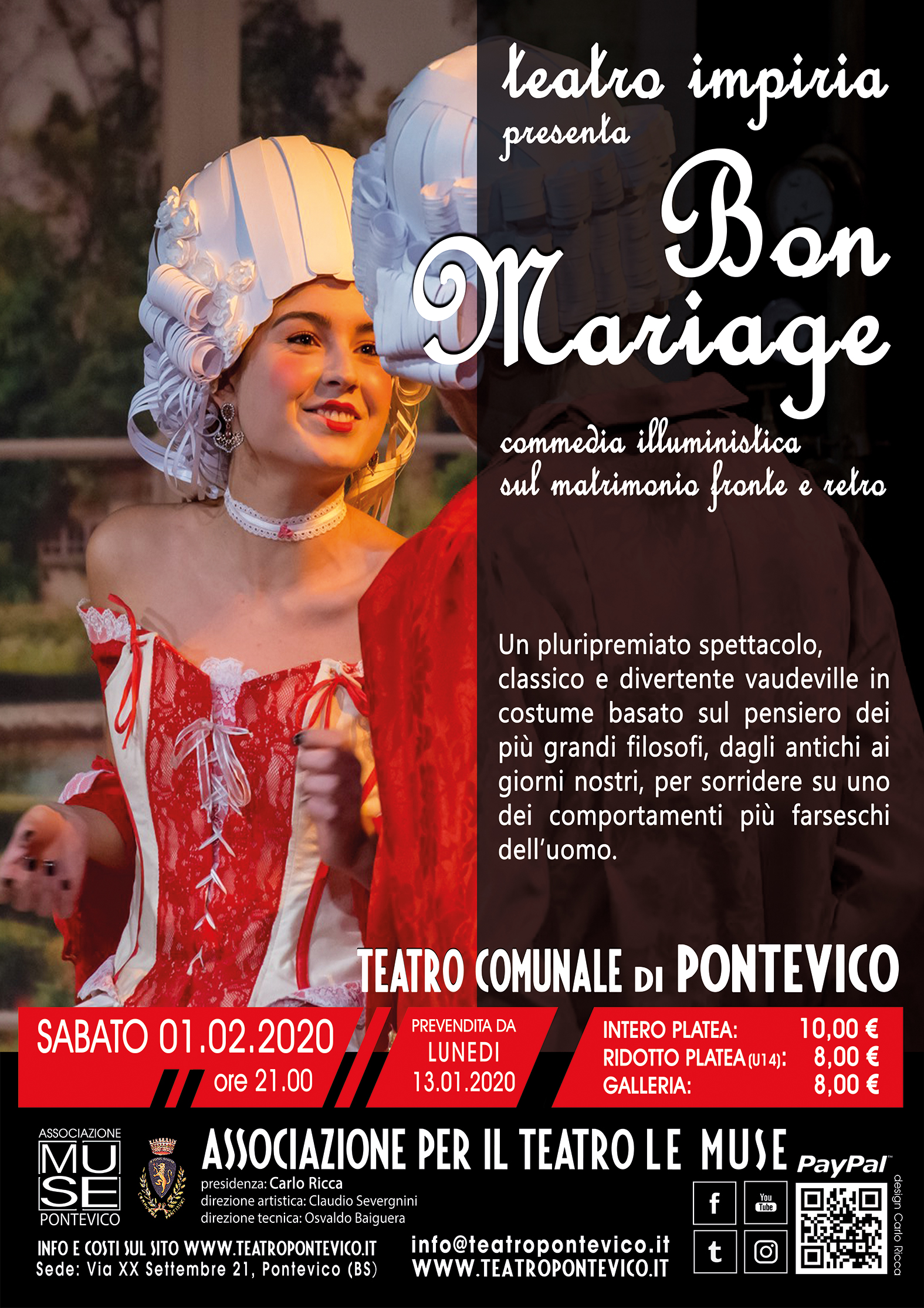 BON MARIAGE - TEATRO COMUNALE DI PONTEVICO