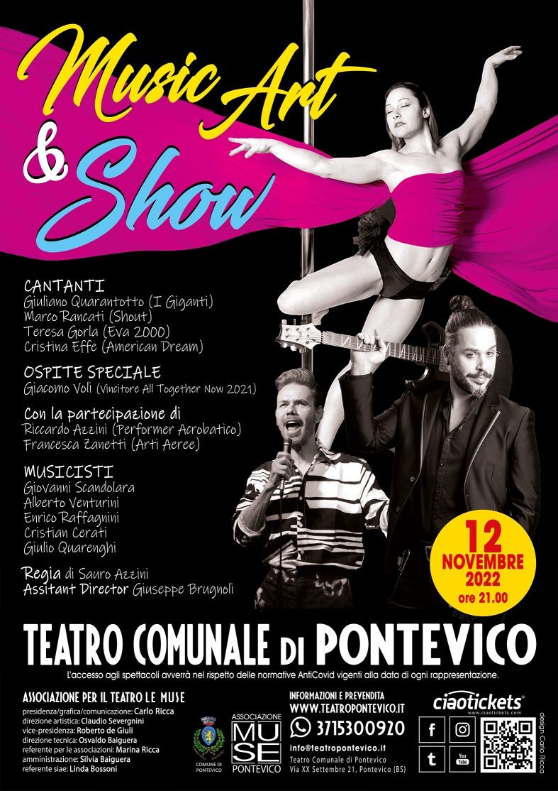 TEATRO DI PONTEVICO - MUSIC ART & SHOW